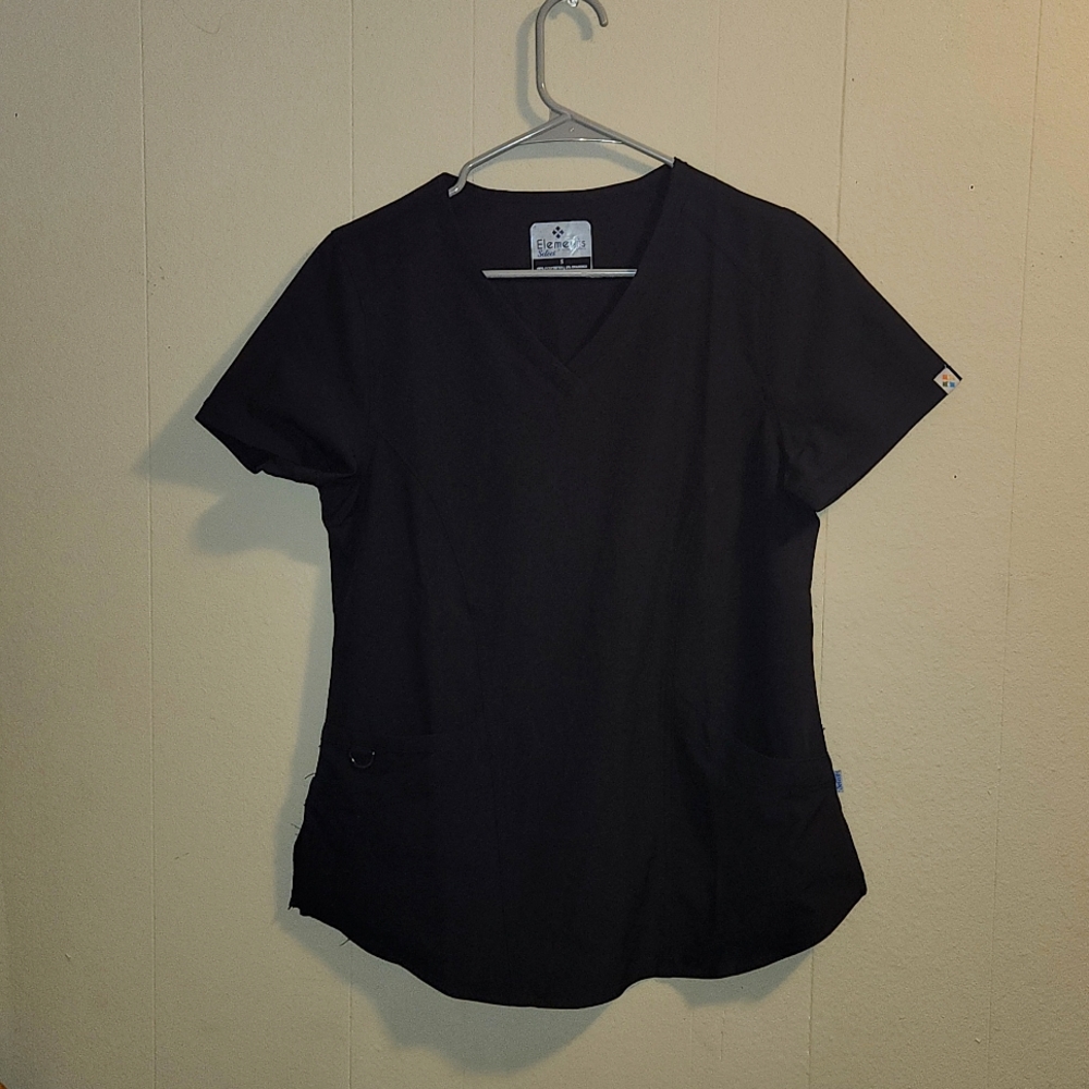 Black scrub set